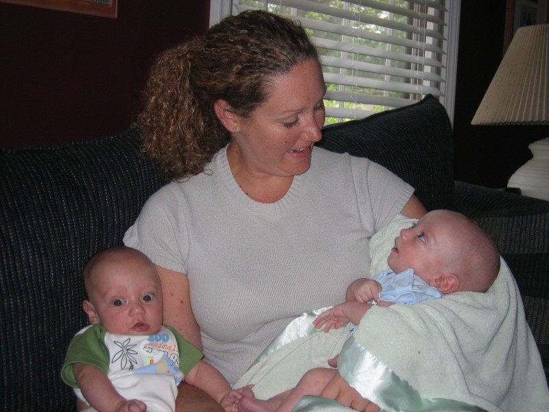 Kristin and twins